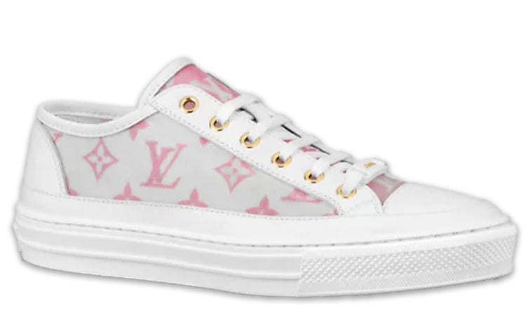 (WMNS) LOUIS VUITTON Stellar Sneakers 'White Grey Pink' 1A8NLD - 2