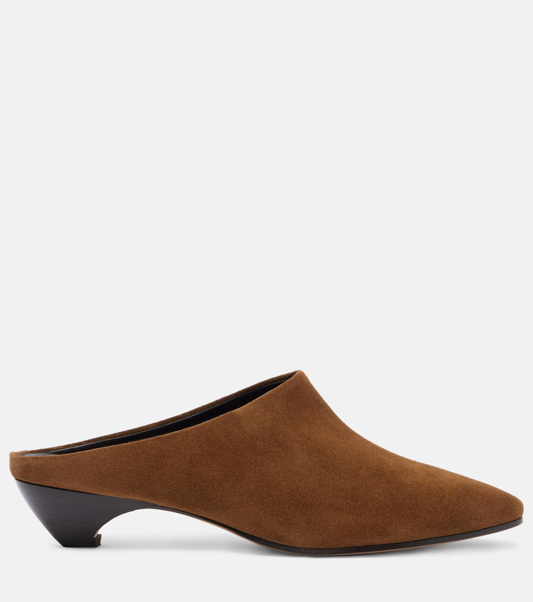 Allegra suede mules - 4