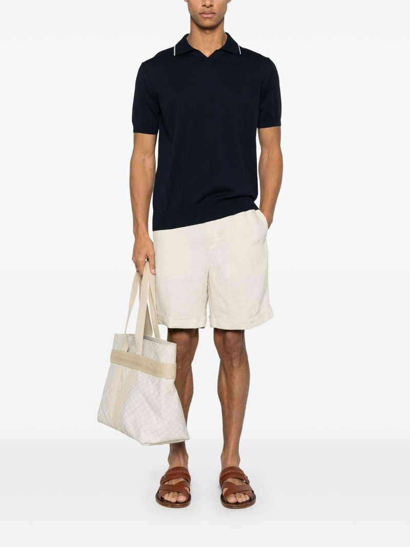 Canali fine-knit T-shirt outlook