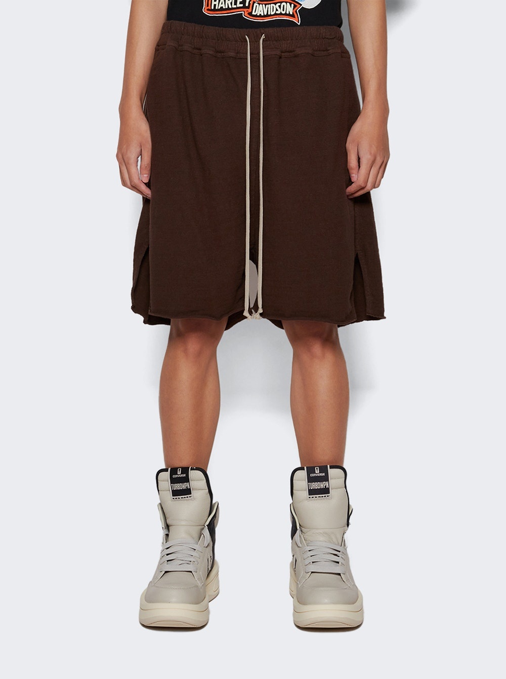 Pronged Boxer Shorts Brown - 3