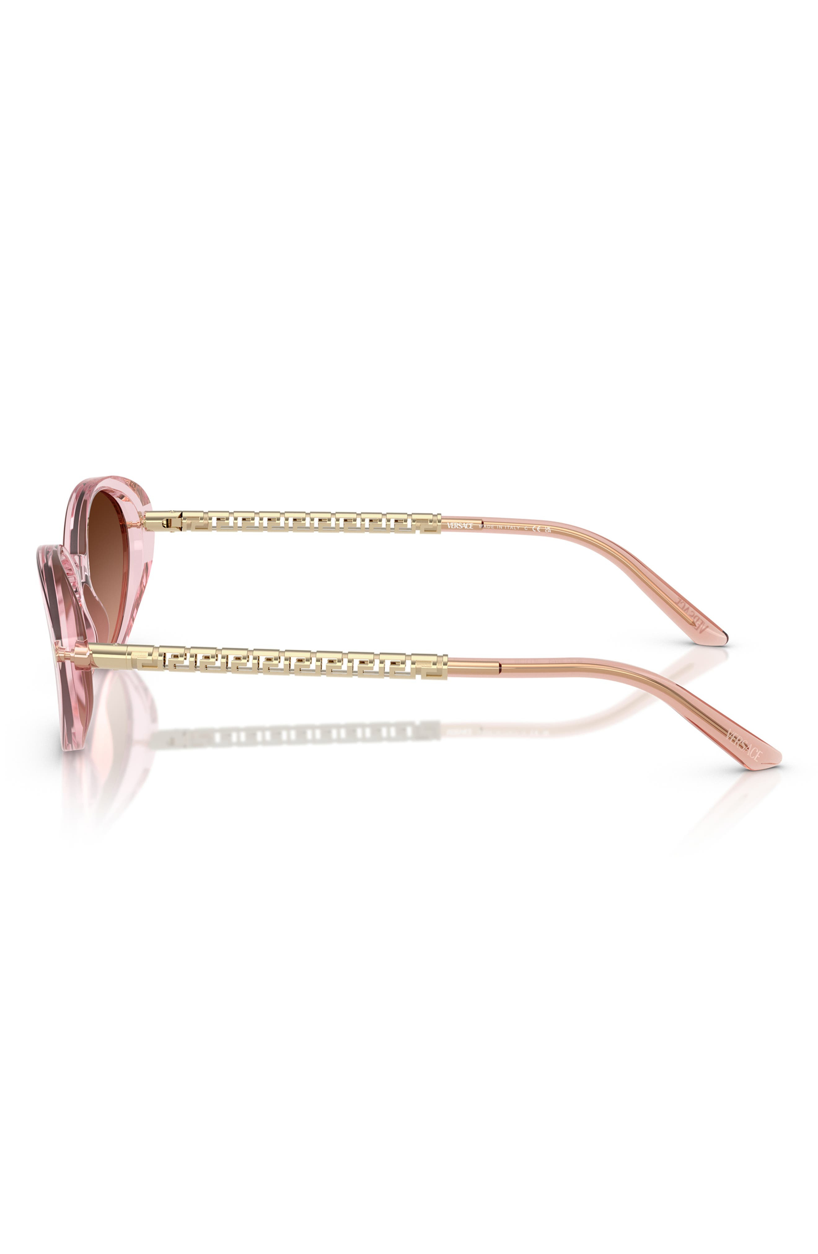 54mm Gradient Oval Sunglasses - 5