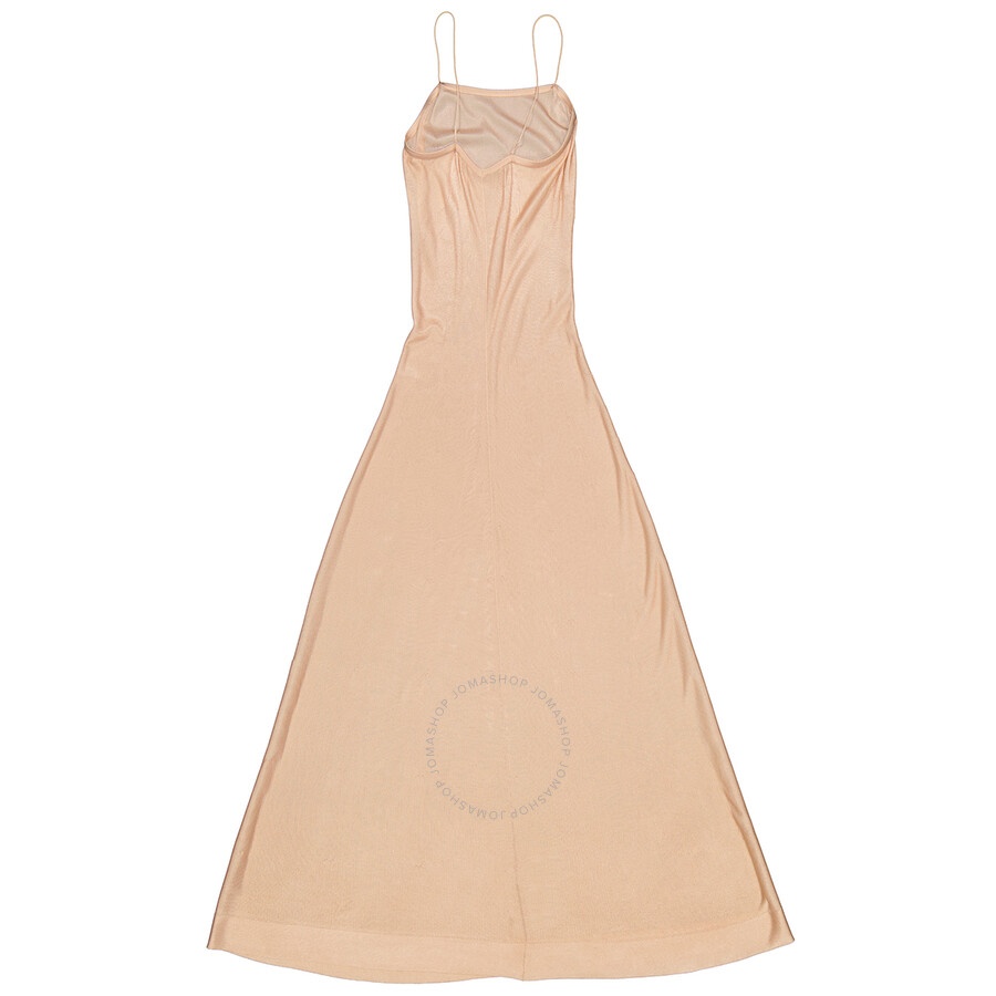 Alaia Ladies Rose Spaghetti Straps Midi Slip Dress - 5