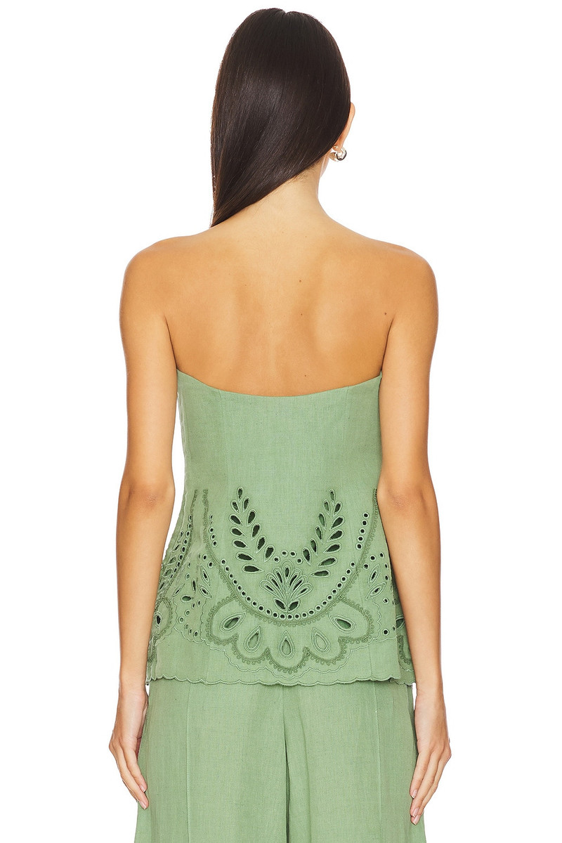 HEMANT & NANDITA Strapless Top outlook