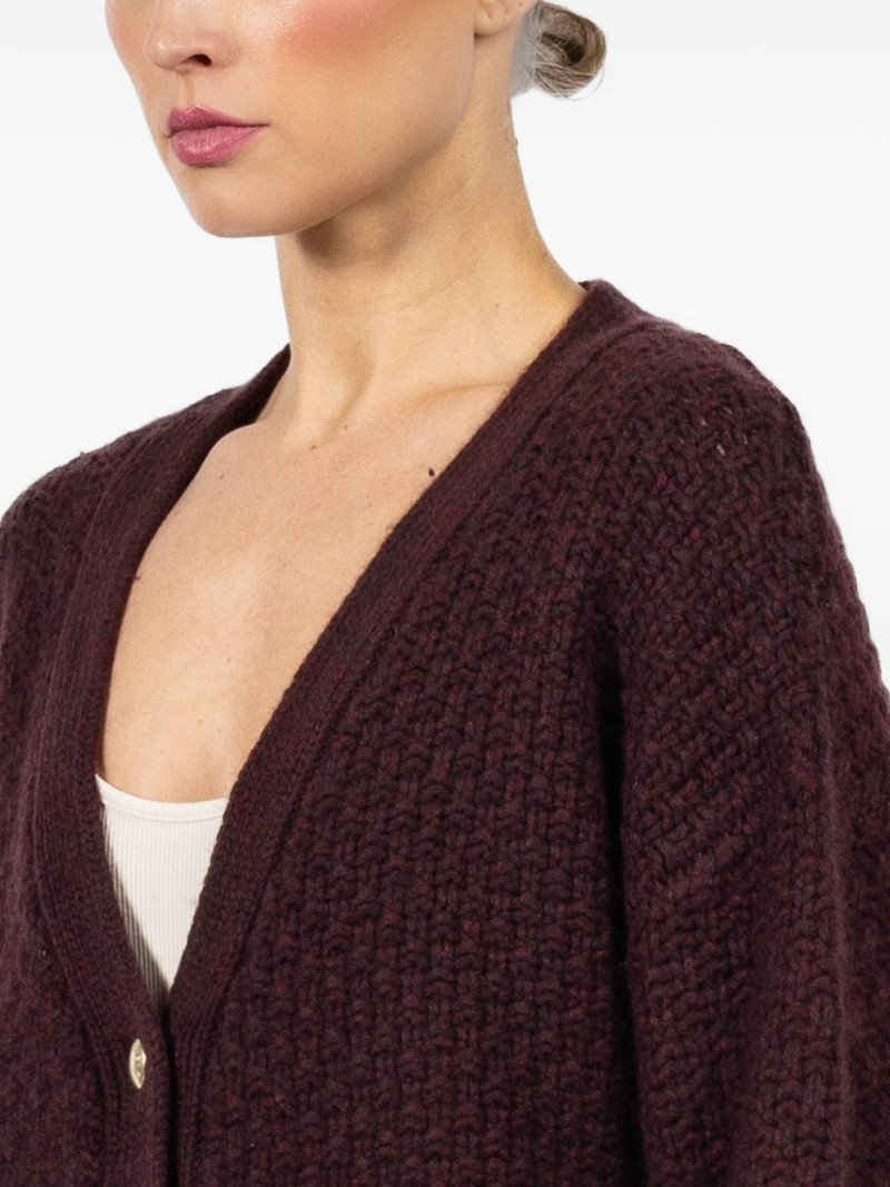 Tisch C buttoned V-neck cardigan 5