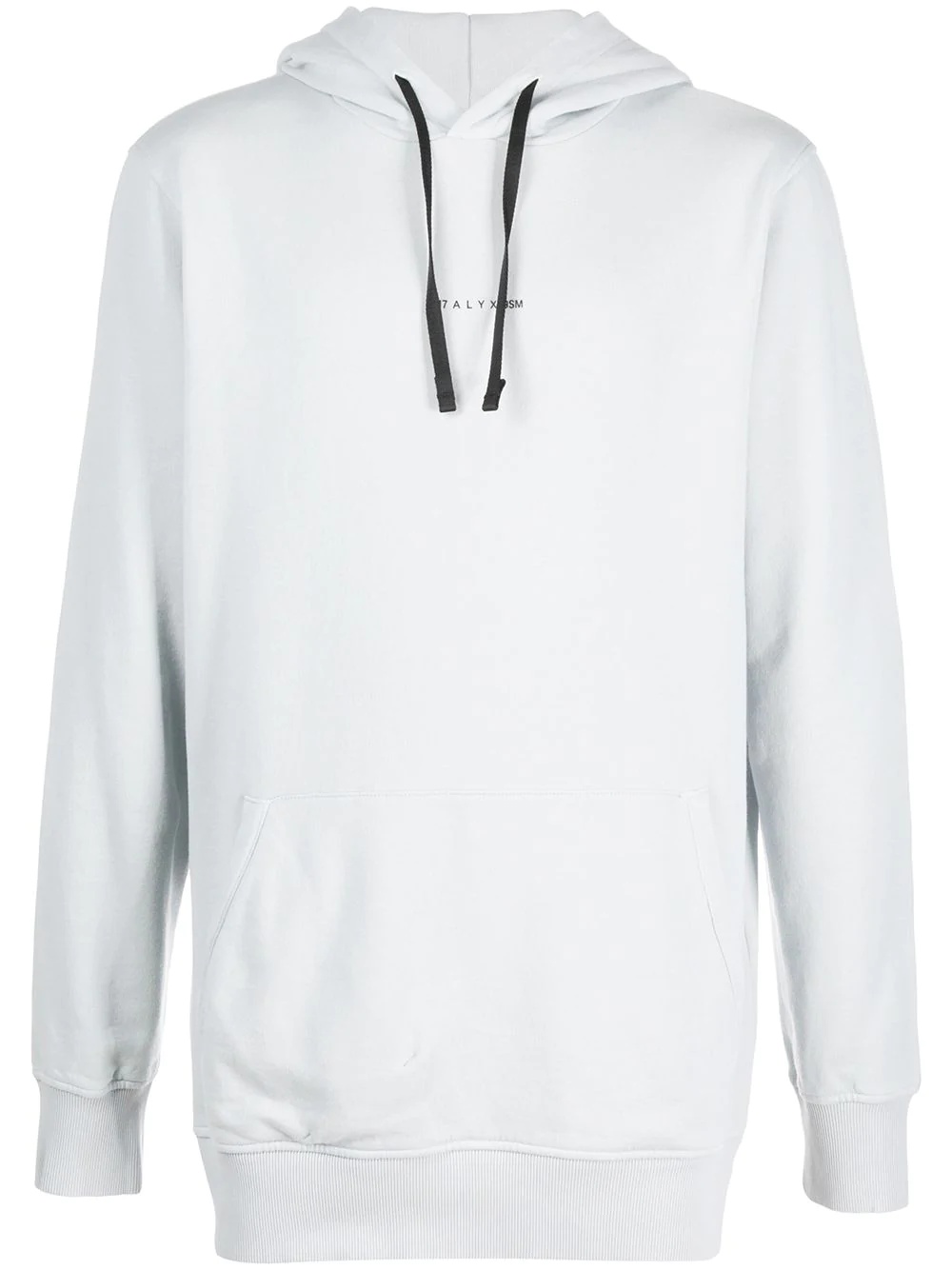 logo drawstring hoodie - 1