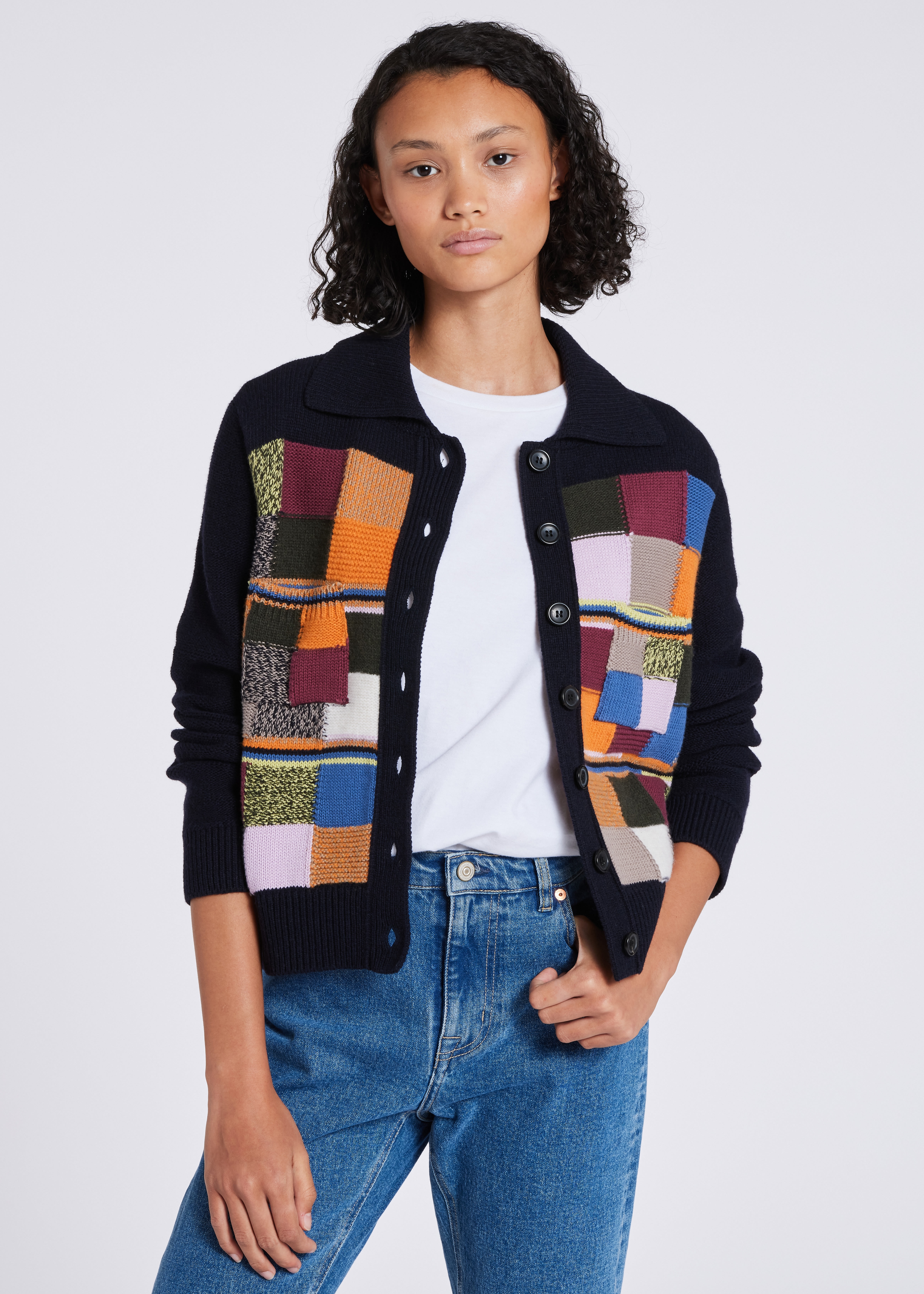 'Patchwork' Cardigan - 3