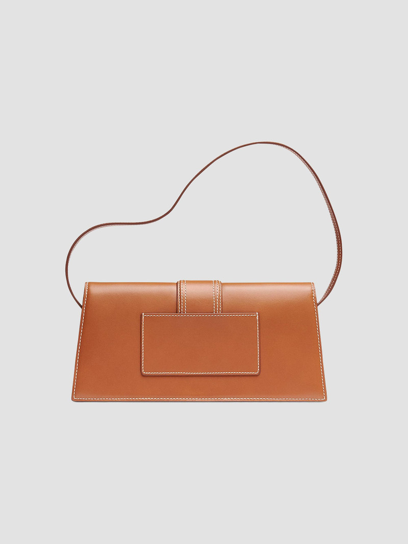 Women's Le Bambino Long Leather Top Handle Bag - Light Brown 4