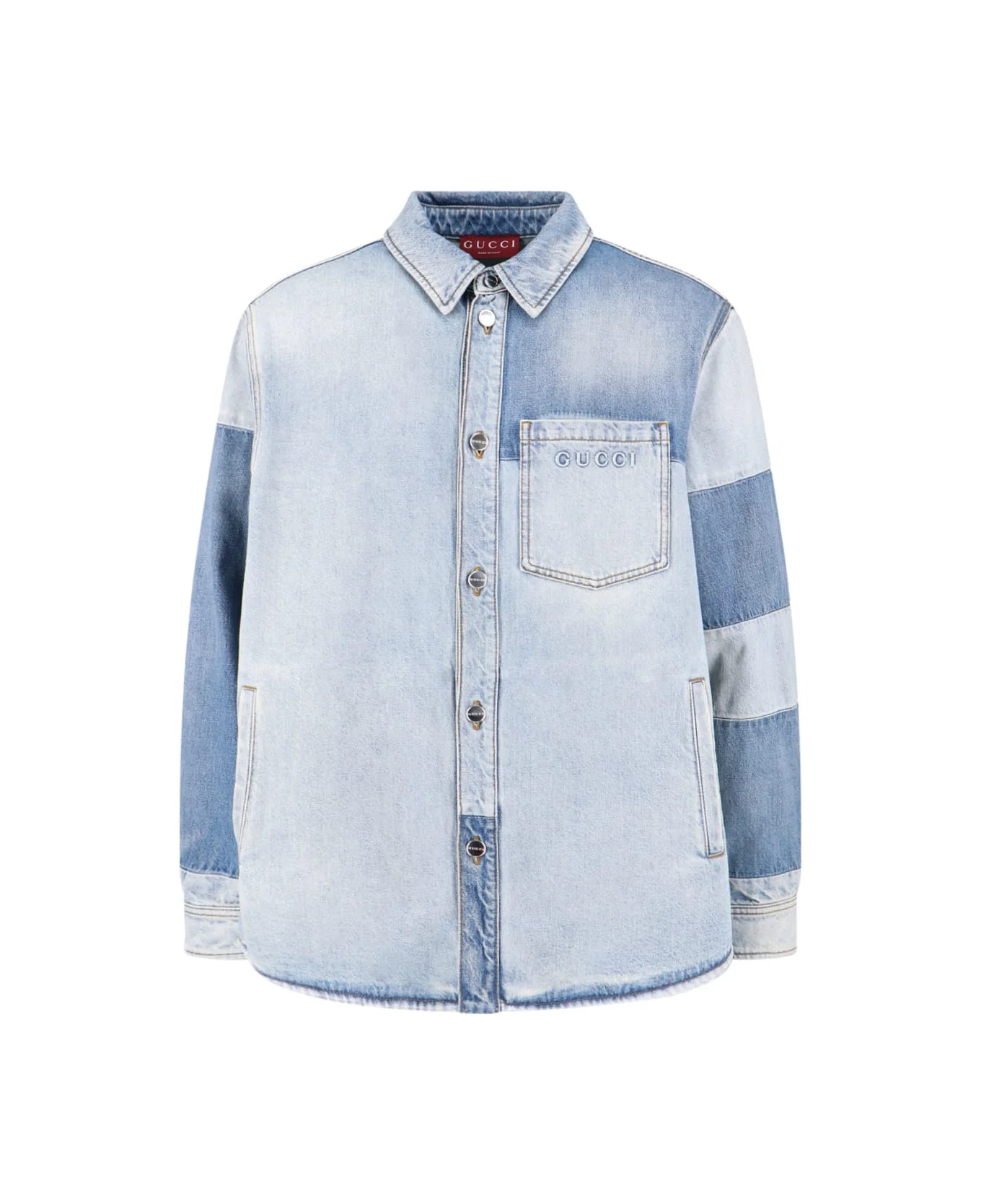 Denim Logo Shirt - 1
