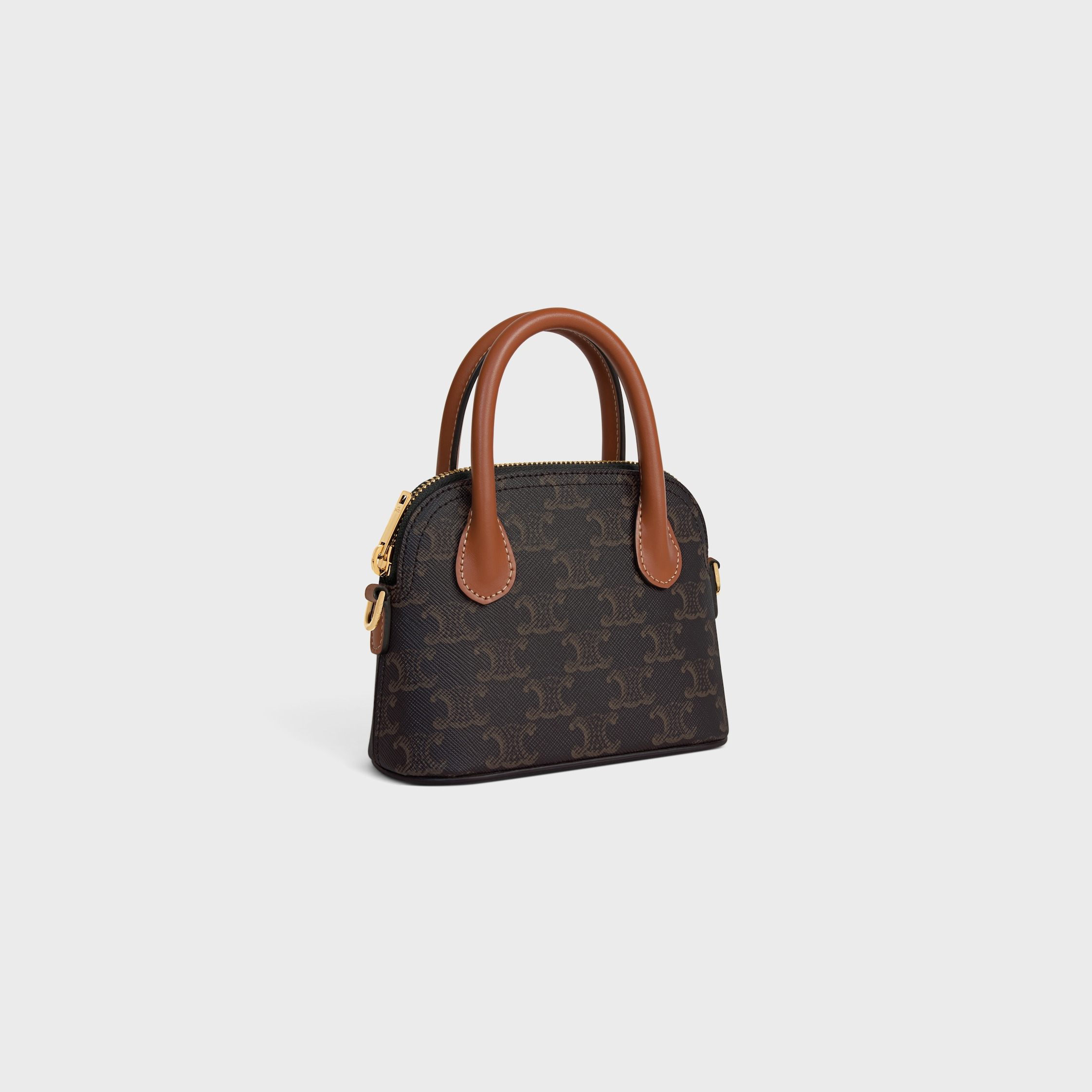 MINI HONORINE IN triomphe canvas and calfskin - 2