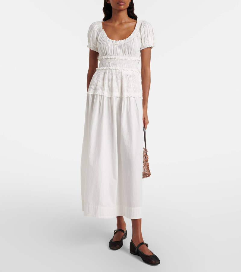 DÔEN Leanne cotton poplin midi dress outlook