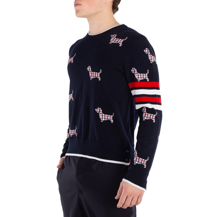 Thom Browne Hector Icon Half Drop Jersey Top - 2