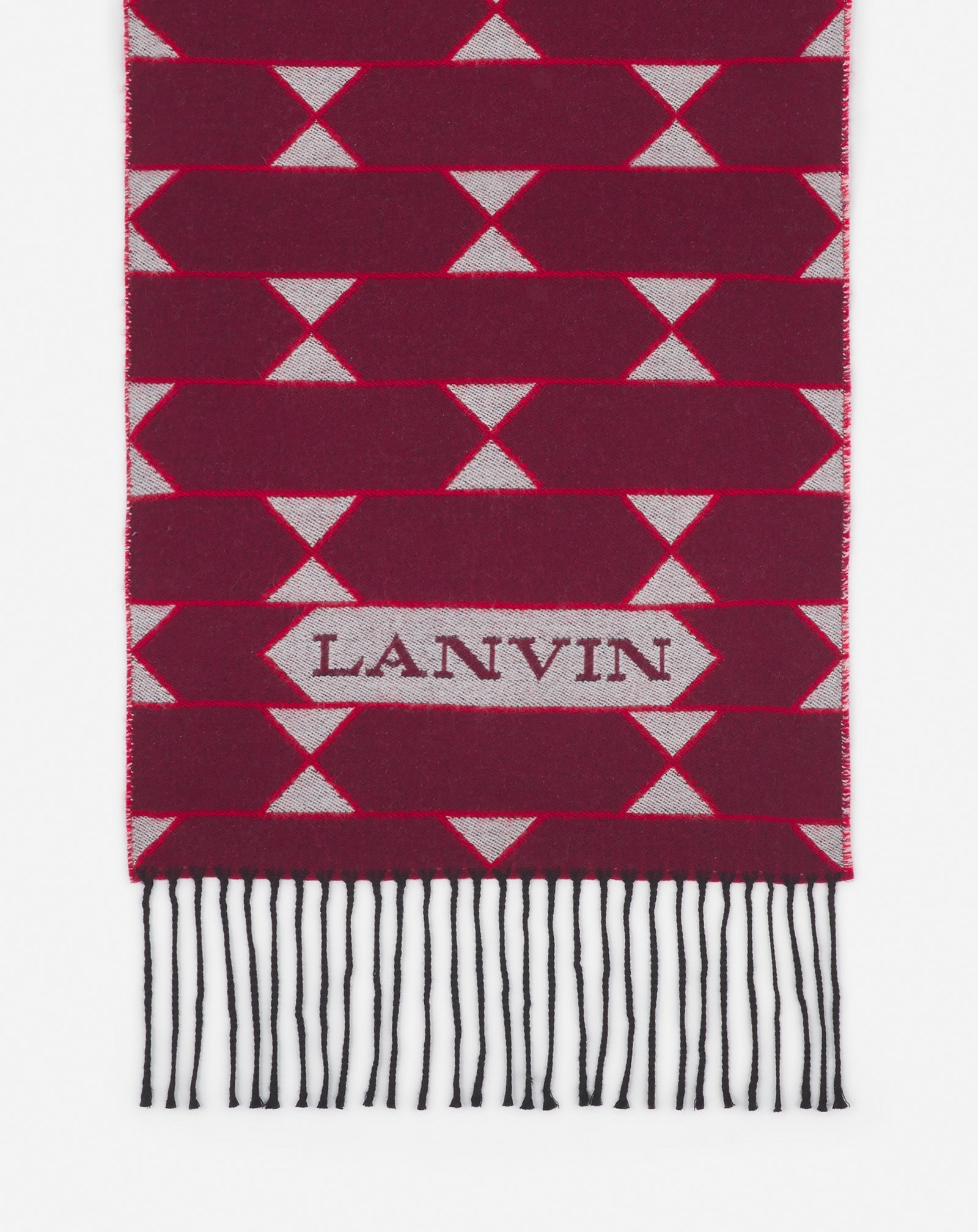 TWO-TONE WOOL SCARF - 6