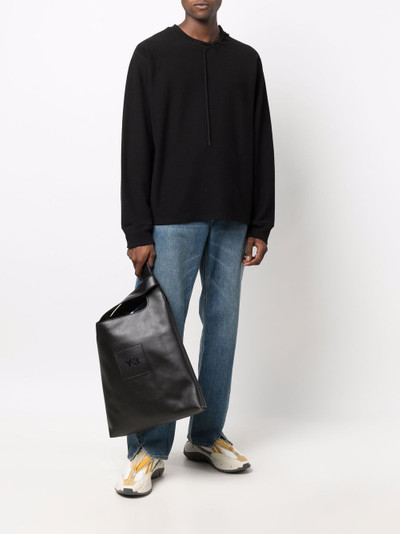 Y-3 open top tote outlook