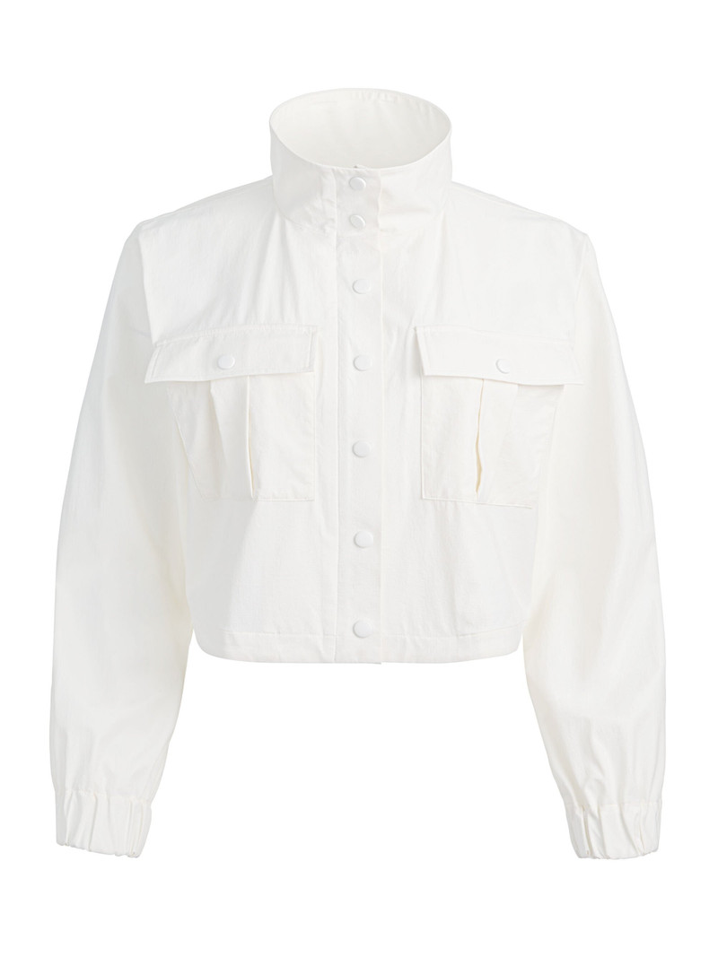 JAMES FUNNEL NECK CROPPED PARKA 1