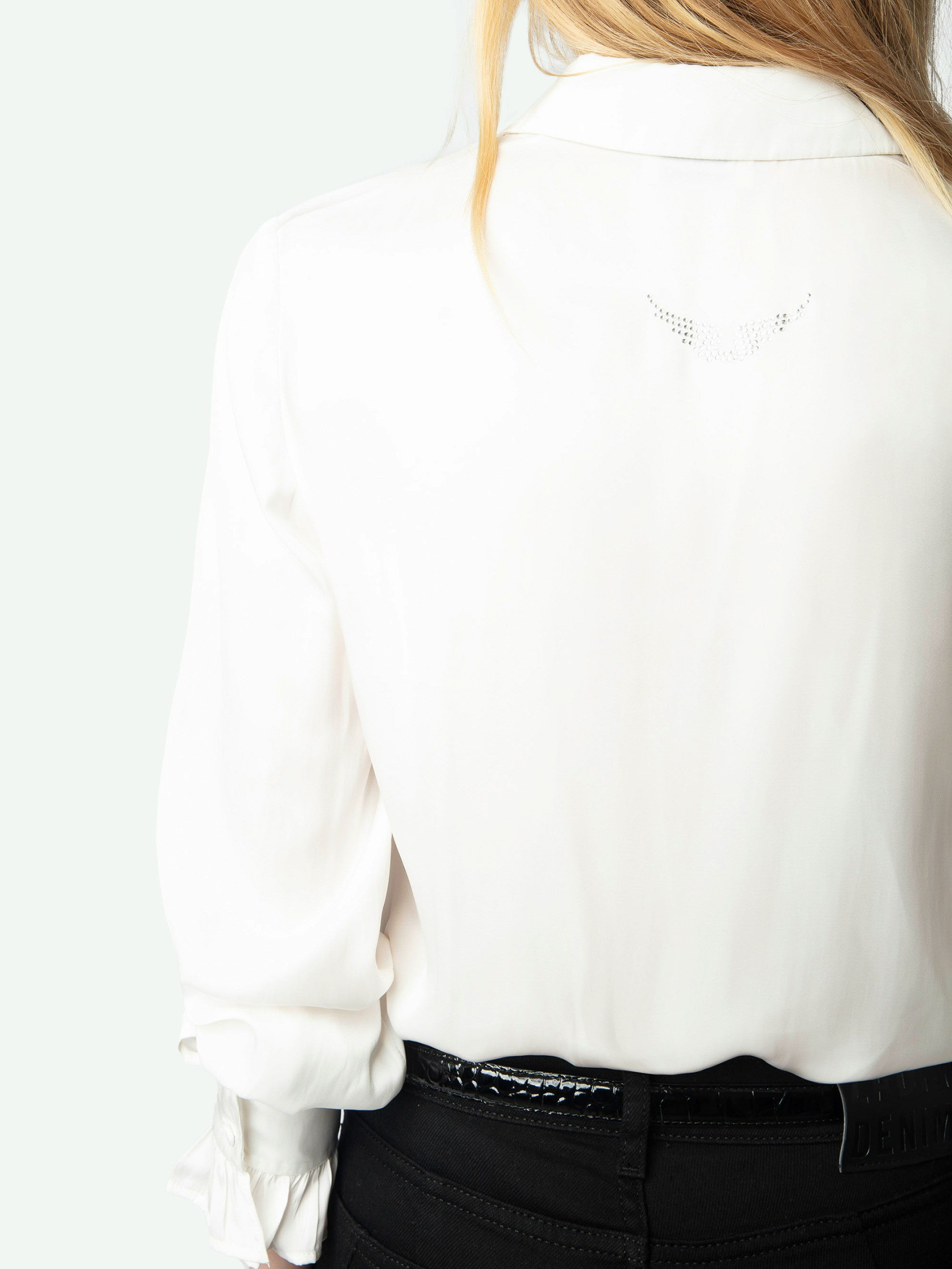 Thely Satin Shirt - 9