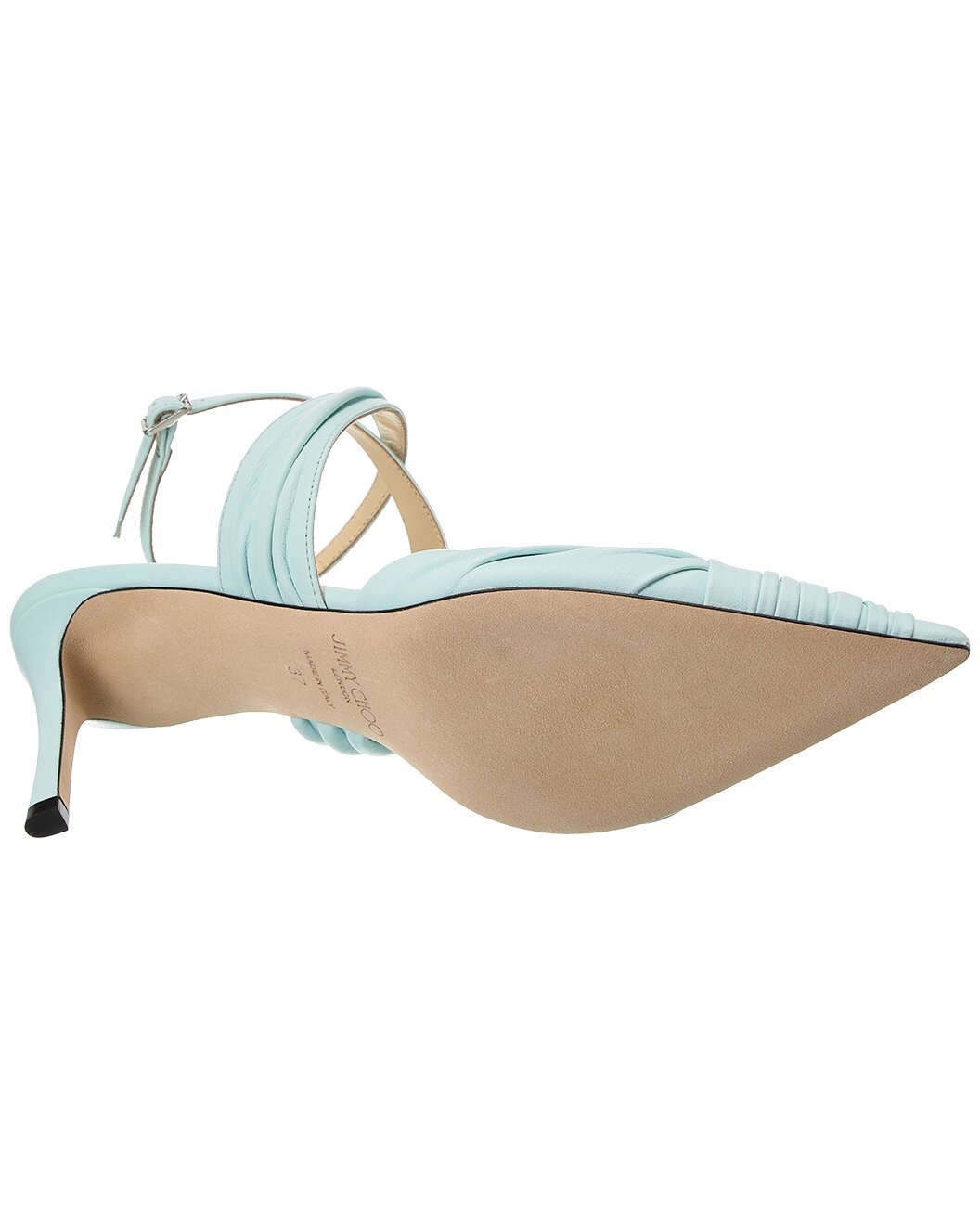 Jimmy Choo Basil 75 Leather Pump - 4