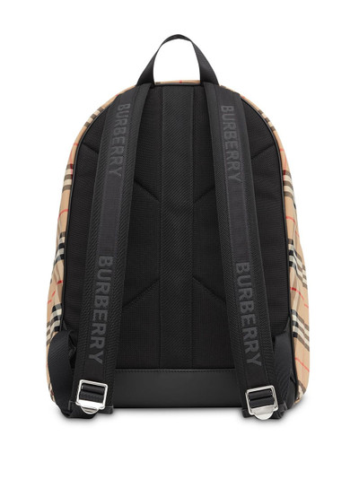 Burberry Vintage Check Nylon Backpack outlook