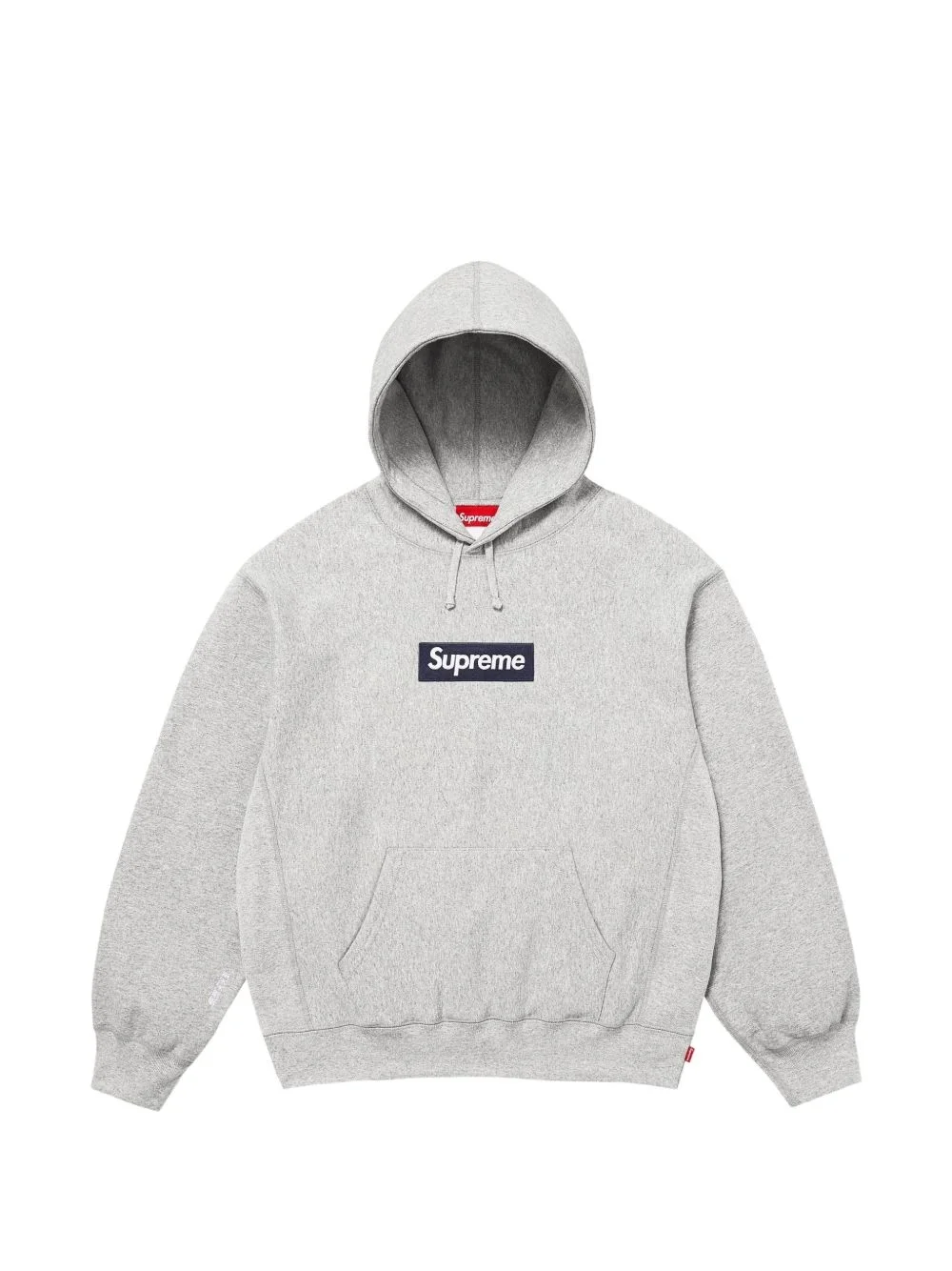 box-logo hoodie - 1