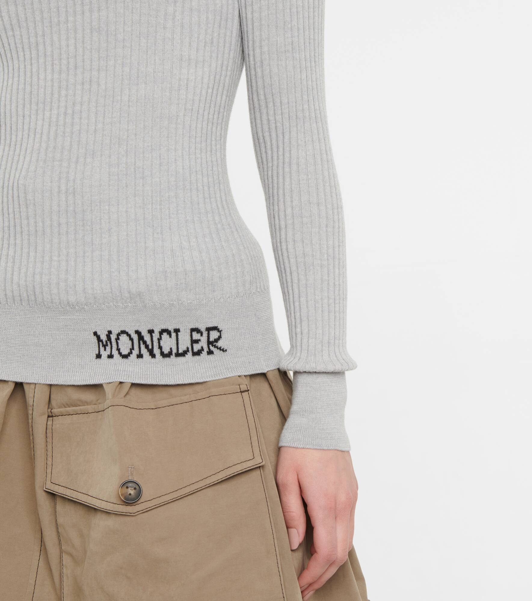Ribbed wool turtleneck sweater - 5