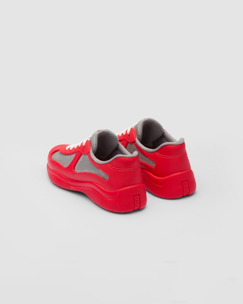 Prada America's Cup Soft rubber and bike fabric sneakers 5