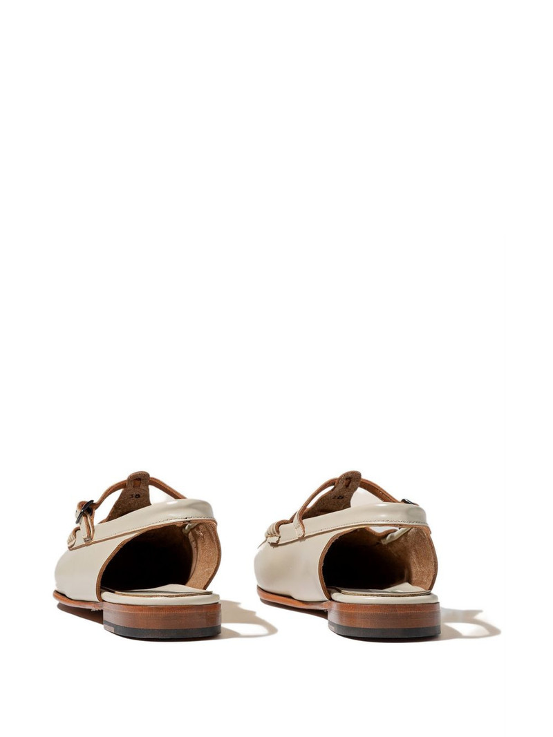 HEREU Roqueta leather loafers outlook