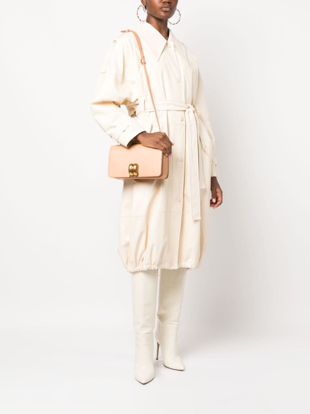 Noval leather shoulder bag - 2