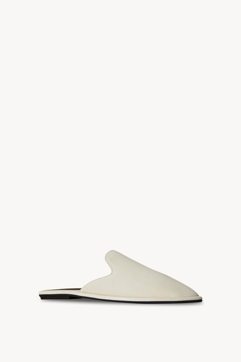 The Row Roger Slide in Suede outlook