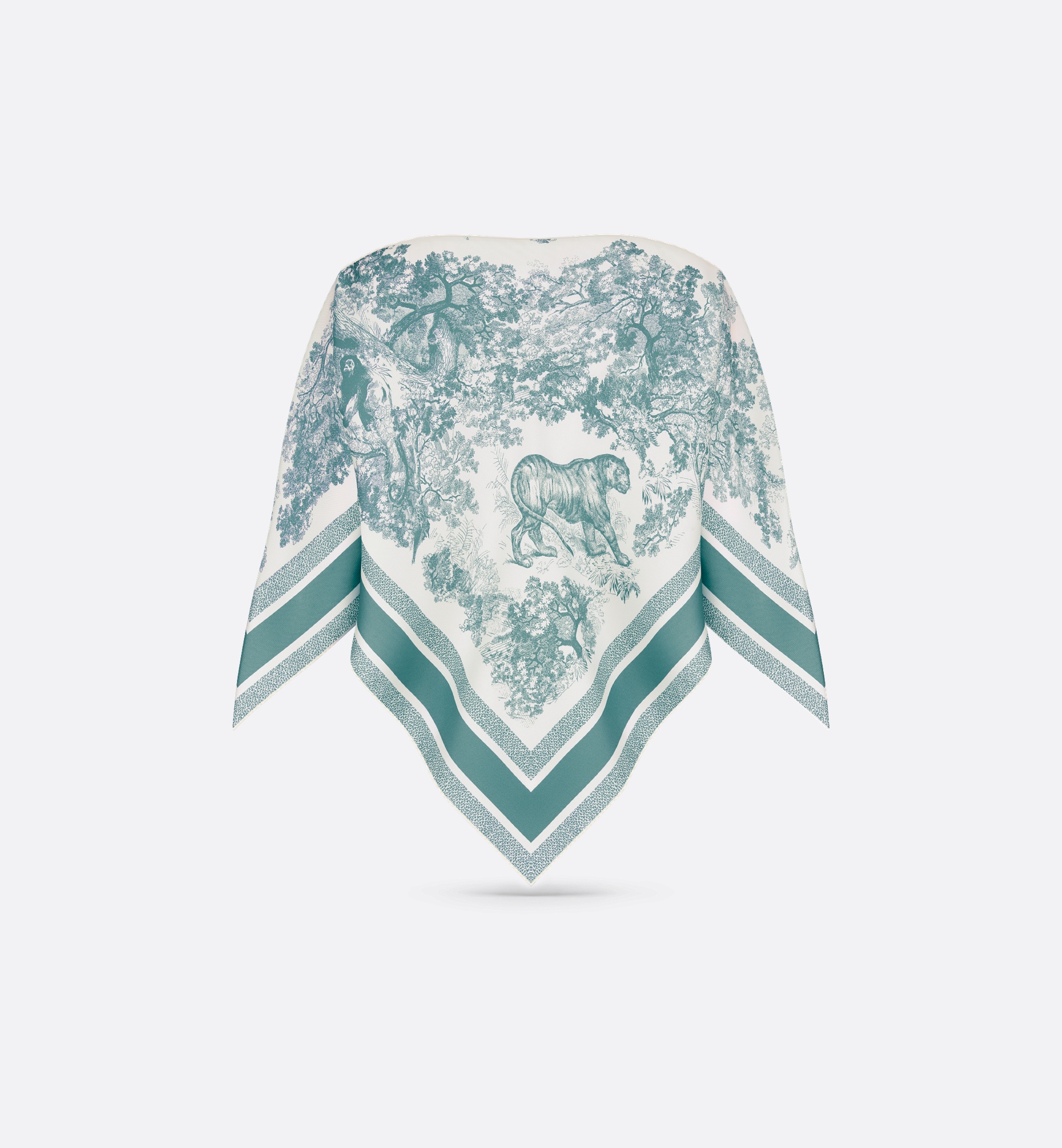 Dioriviera Toile de Jouy Sauvage Dior Silk Top - 5