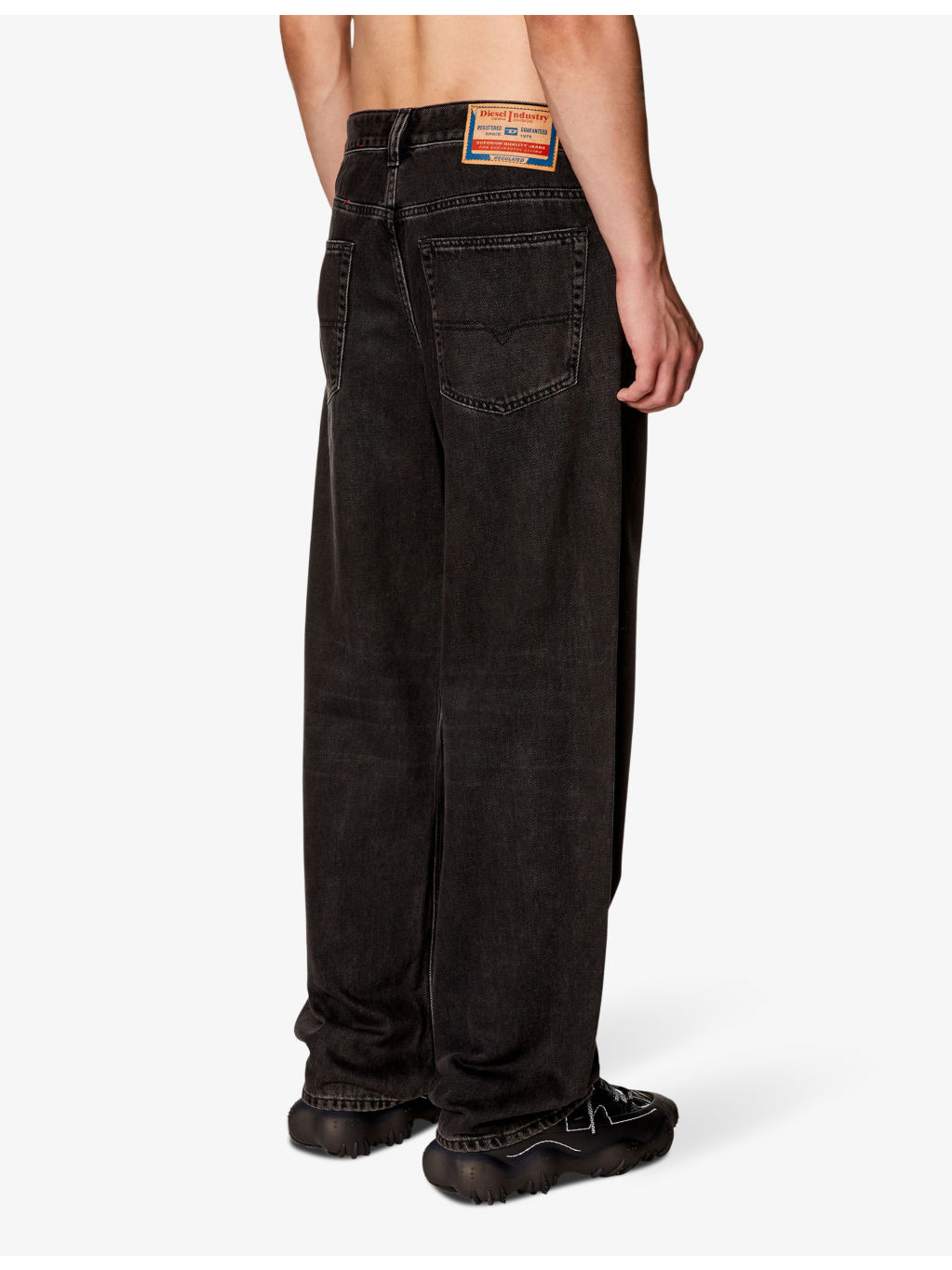 2001 D-Macro straight-leg denim jeans - 4