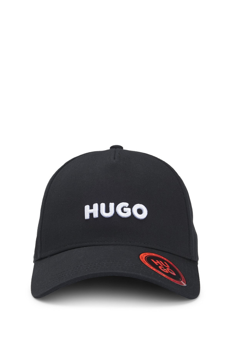 HUGO COTTON-TWILL CAP WITH LOGO ON FRONT AND VISOR outlook