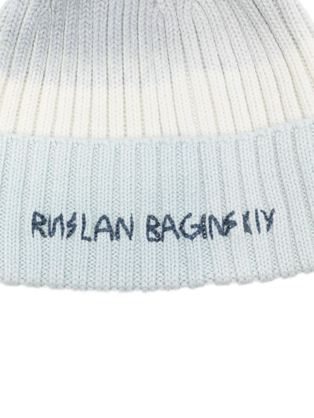 ribbed-knit logo beanie - 2