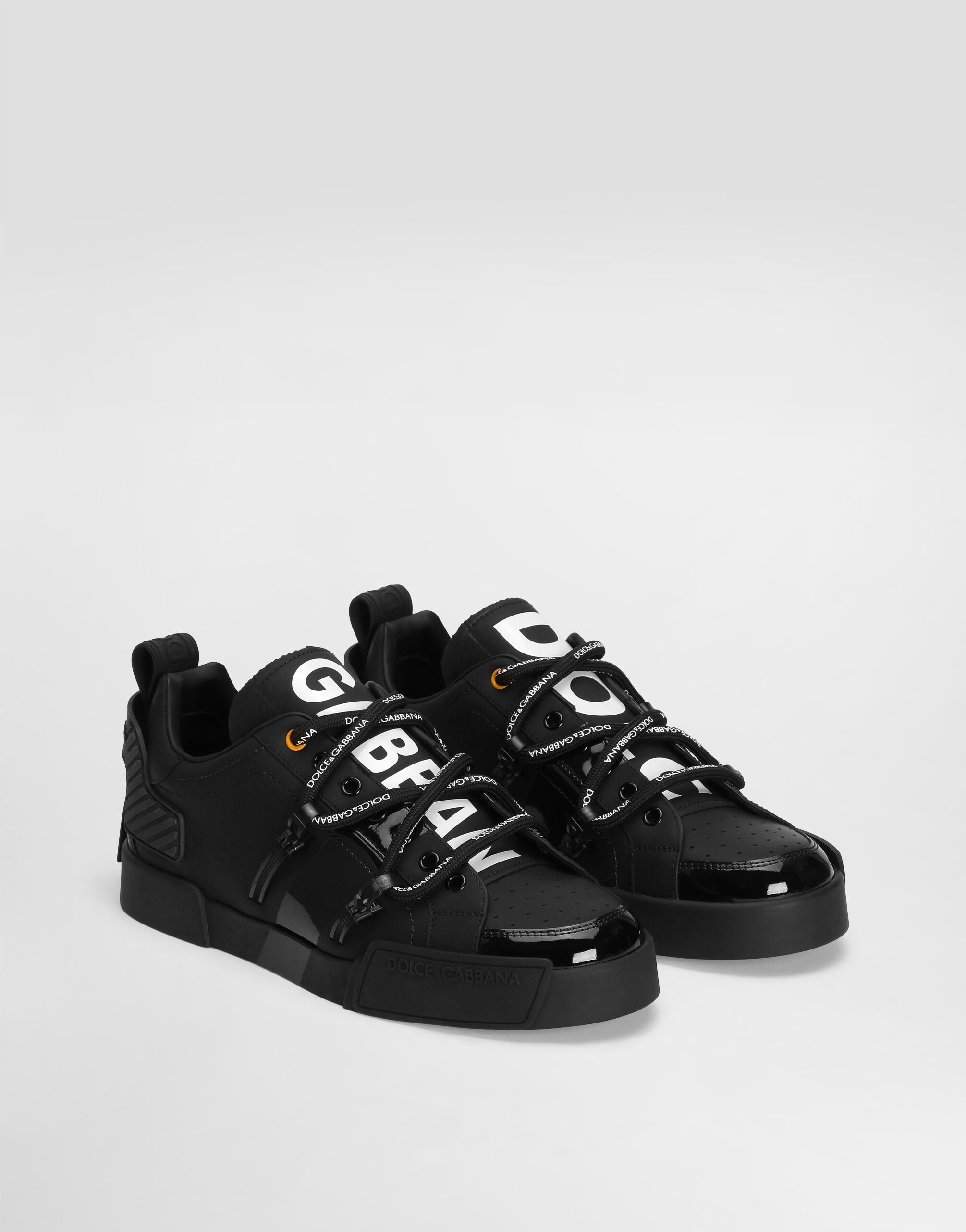 Portofino sneakers in calfskin and patent leather - 2