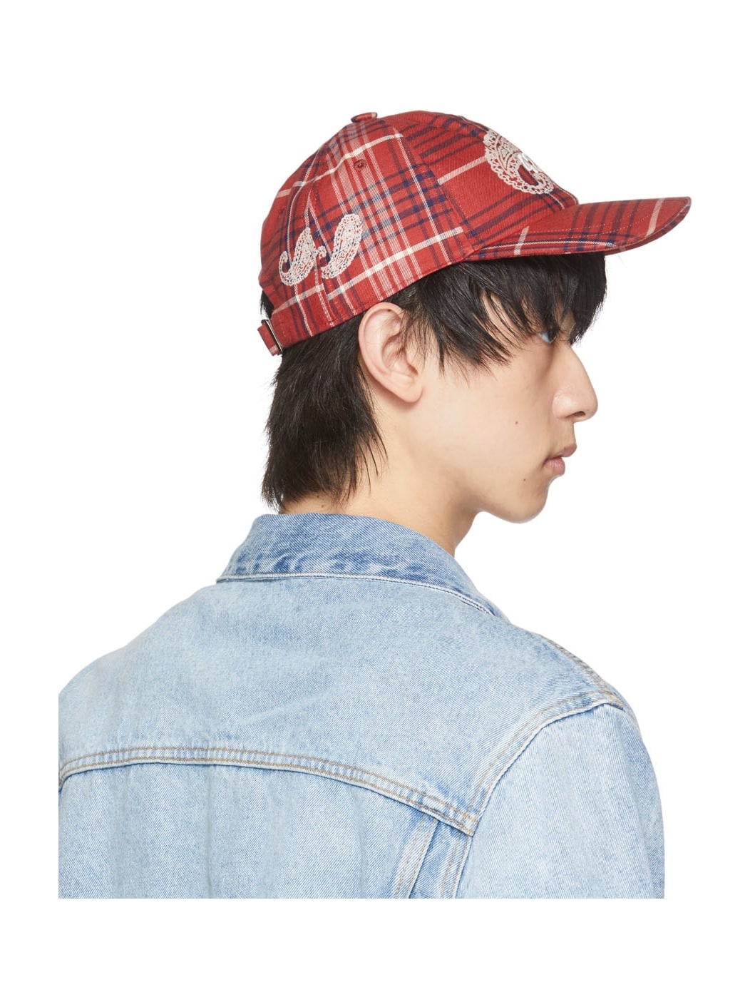 Red Paisley Logo Cap - 3