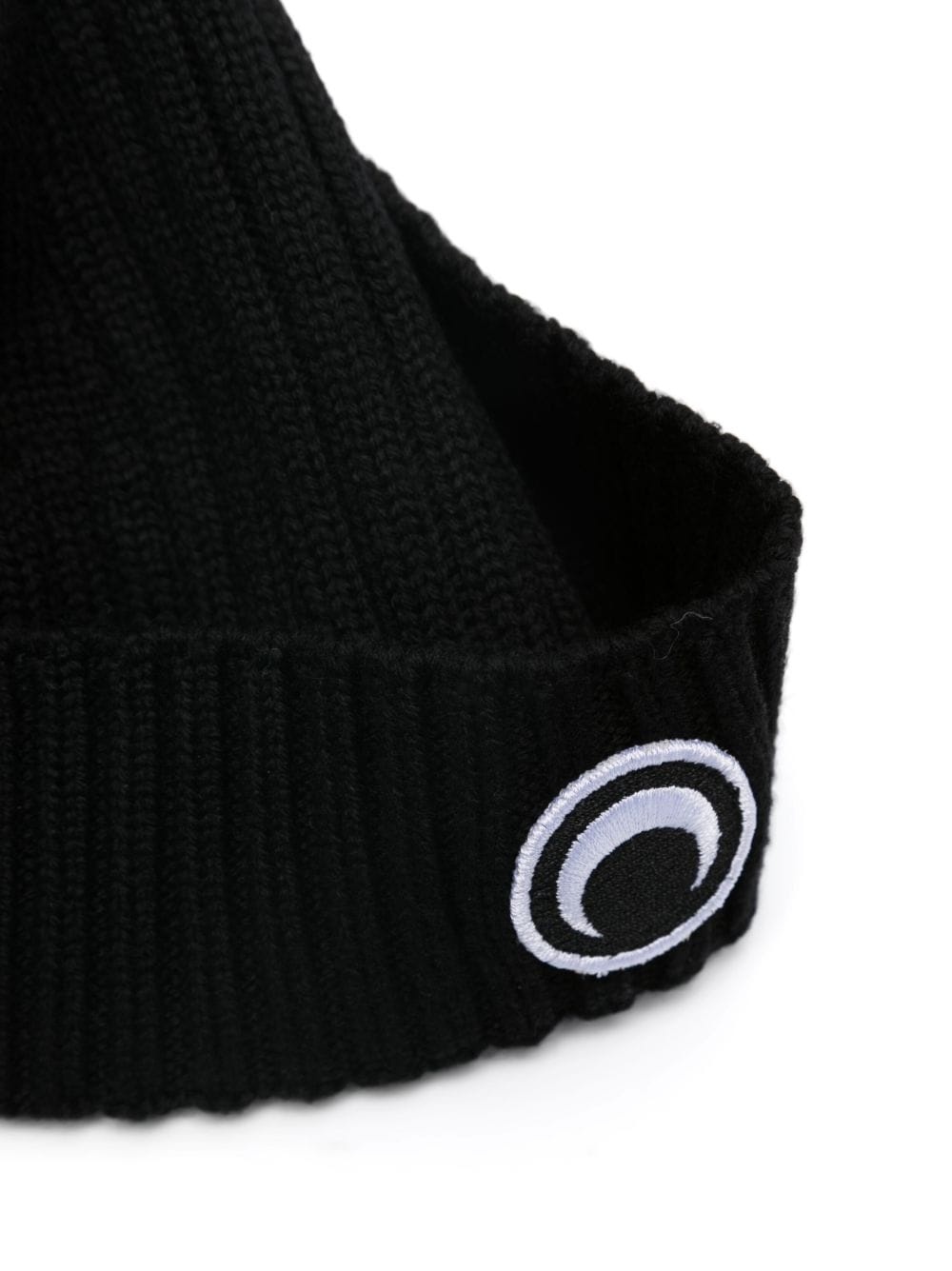 Crescent Moon ribbed wool beanie - 2