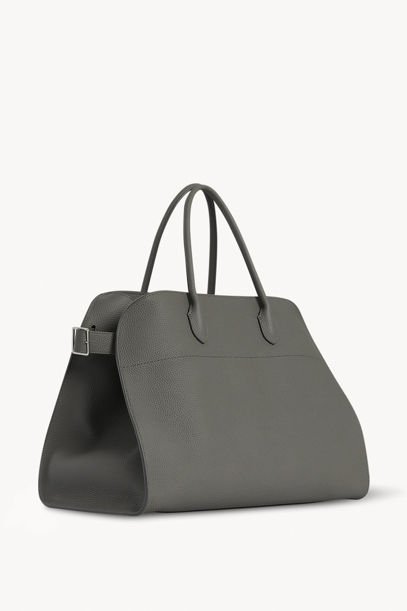The Row Soft Margaux 17 Bag in Leather outlook