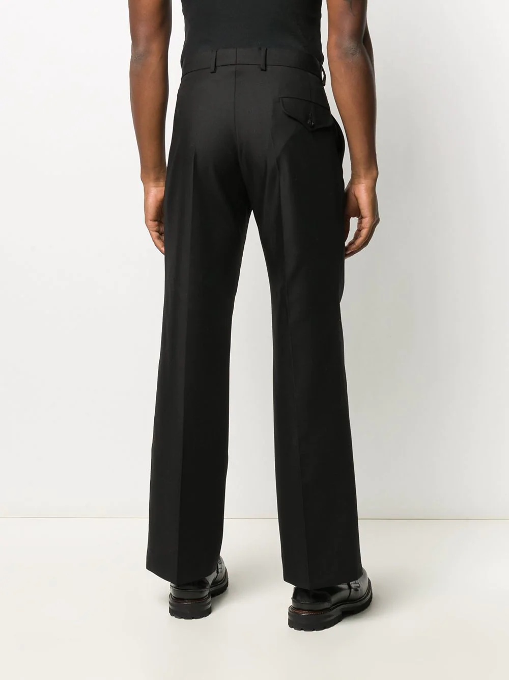 virgin wool suit trousers - 4