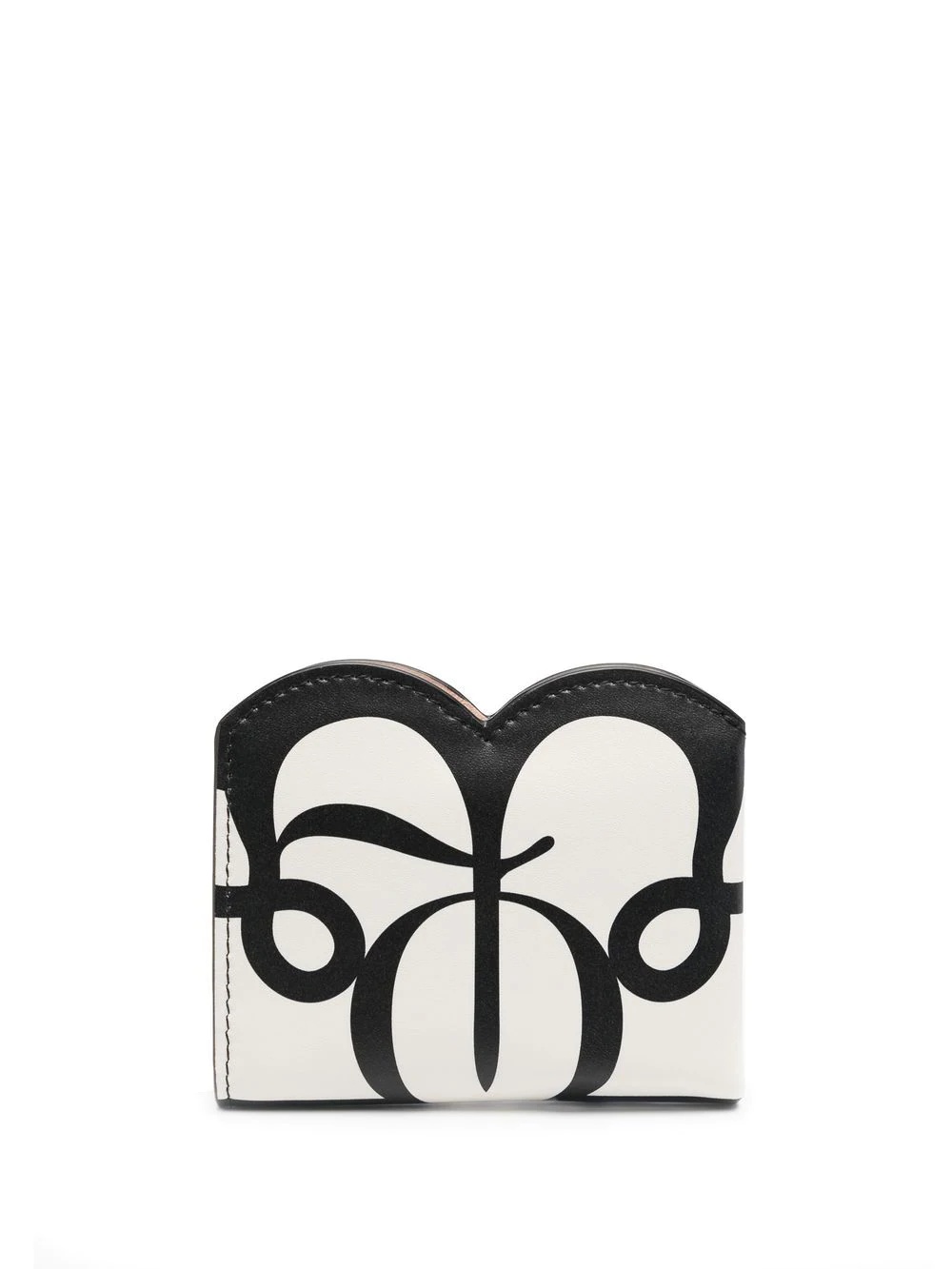 logo-print detail bi-fold wallet - 1