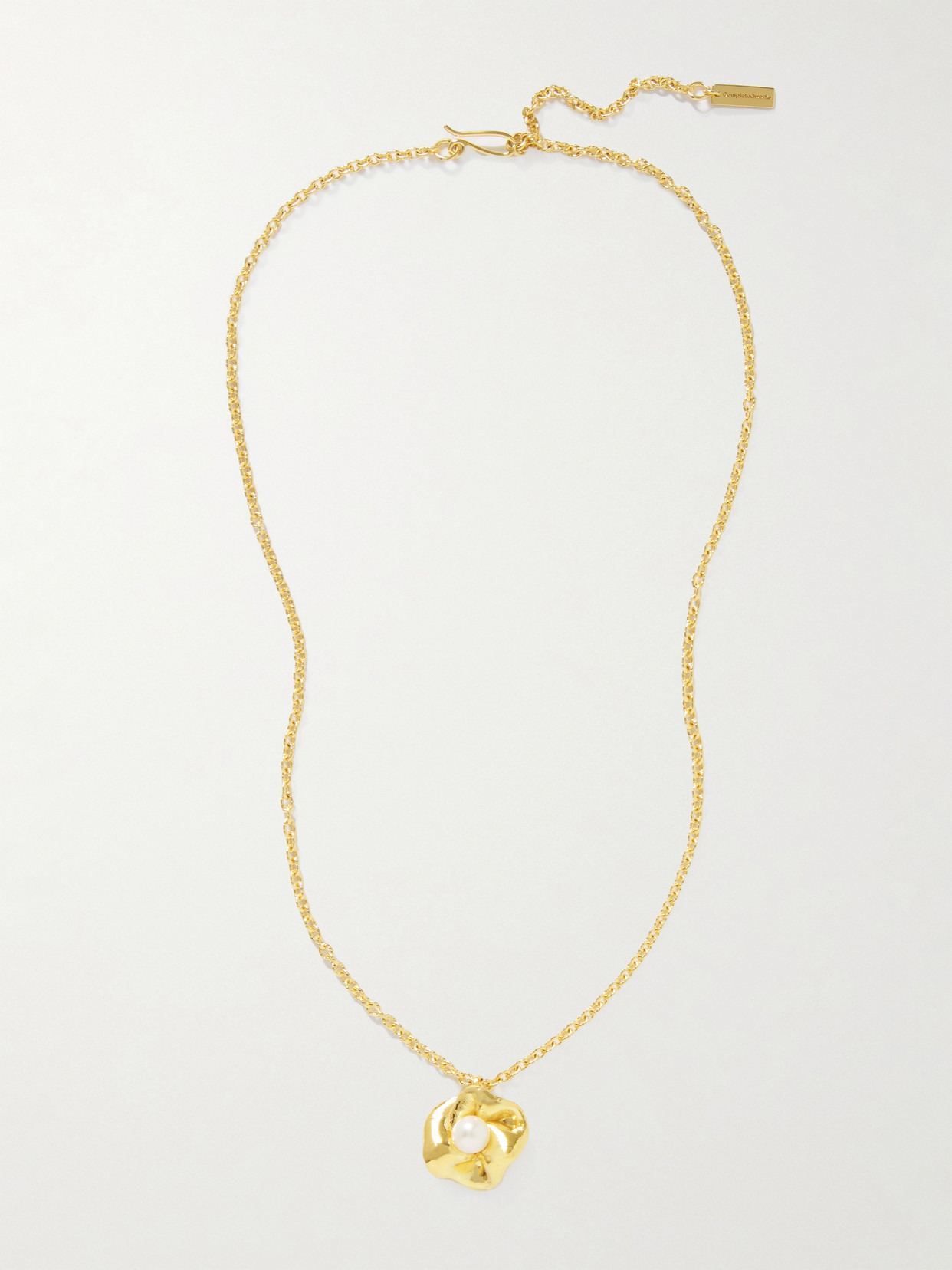 Unity Recycled Gold Vermeil Pearl Necklace - 4