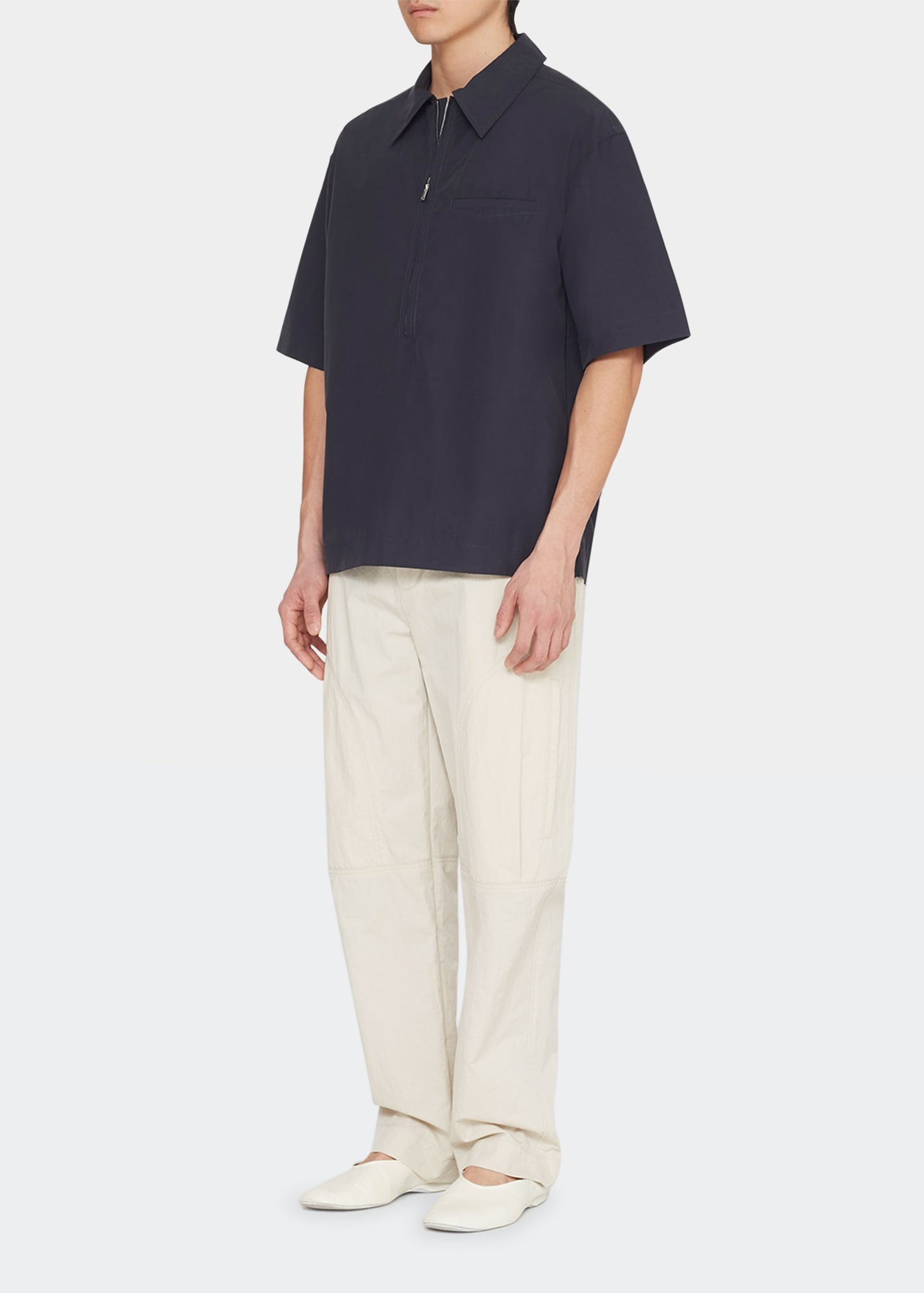 Men's Half-Zip Popover Shirt - 3