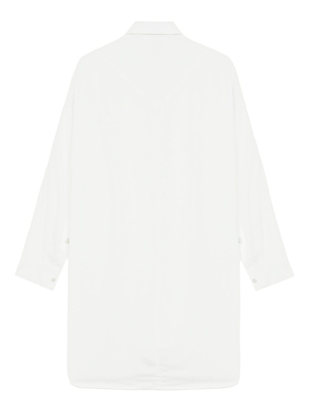 buttoned shirt dress - 6
