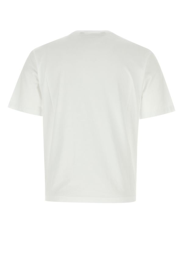 Palm Angels Man White Cotton T-Shirt - 2