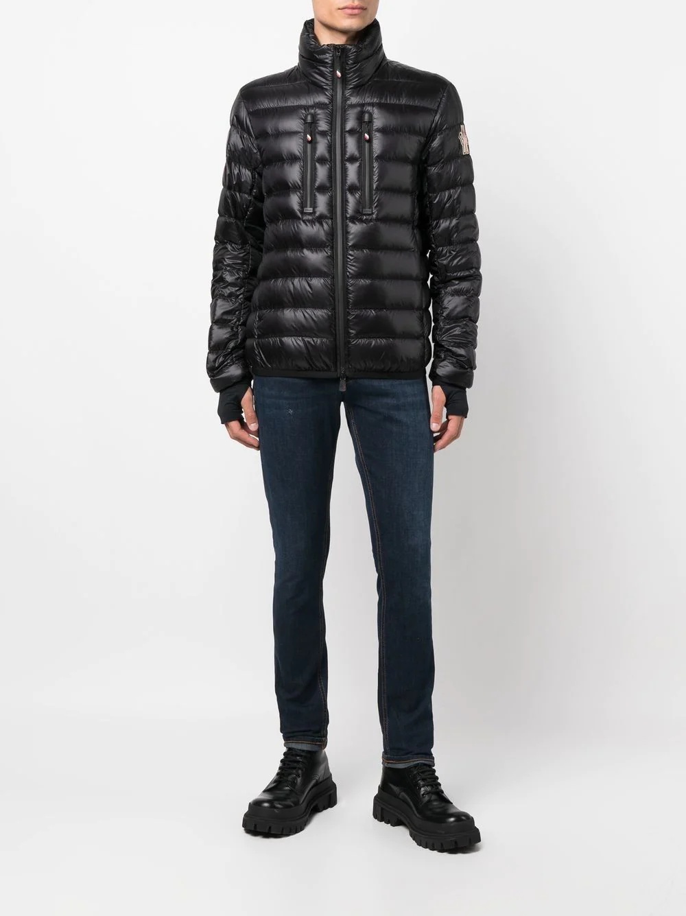 high-neck puffer jacket - 2