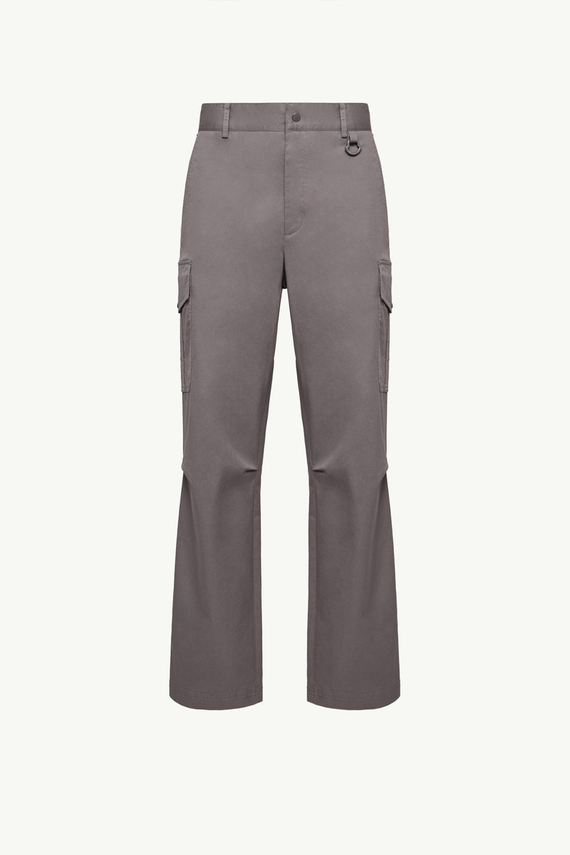 Cargo Cotton Blend Gabardine Pants 1
