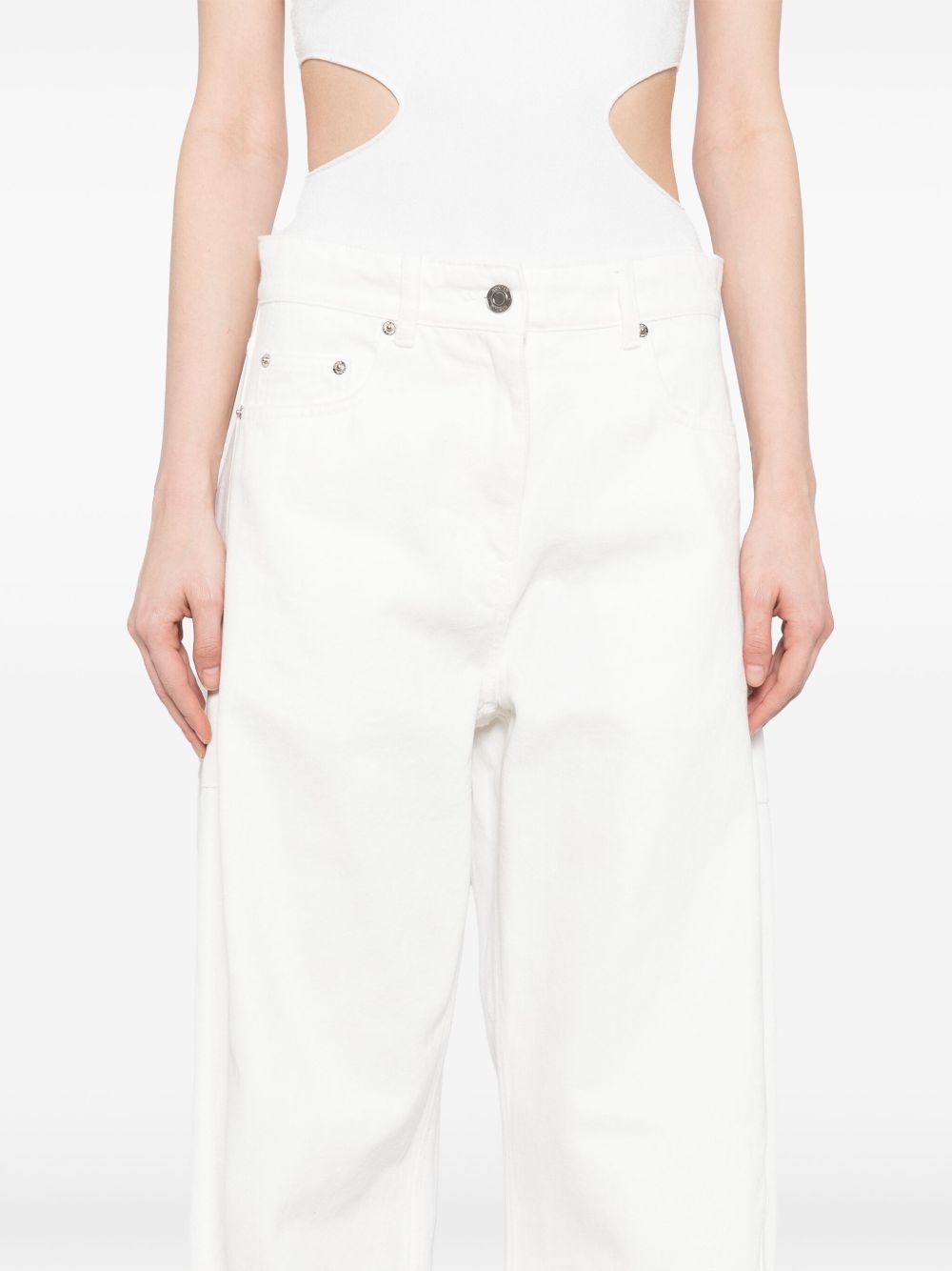 curved-fit jeans - 5