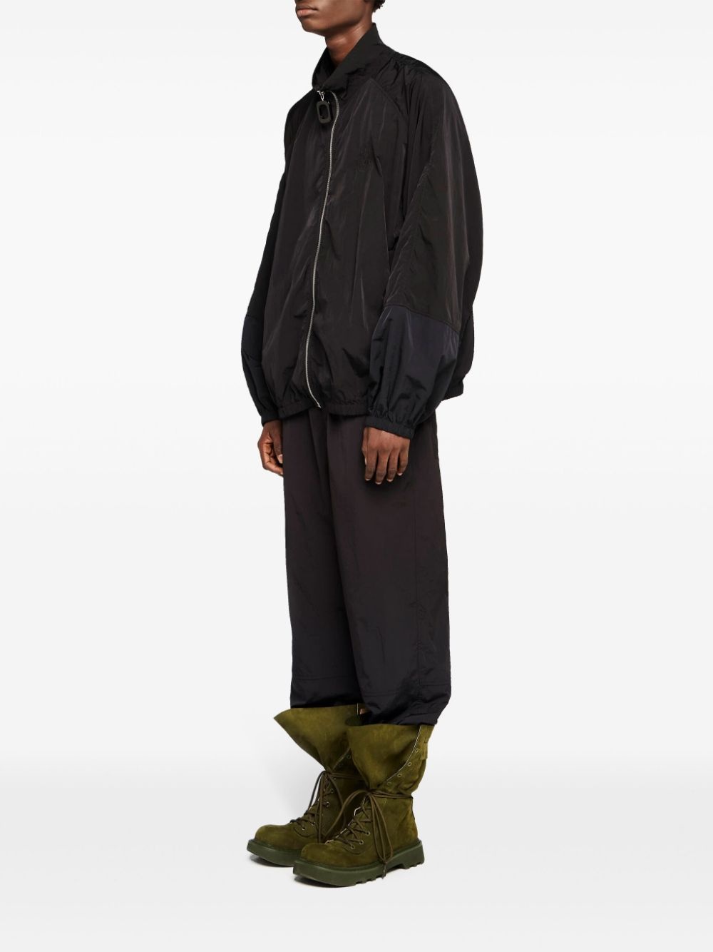 panelled track pants - 2