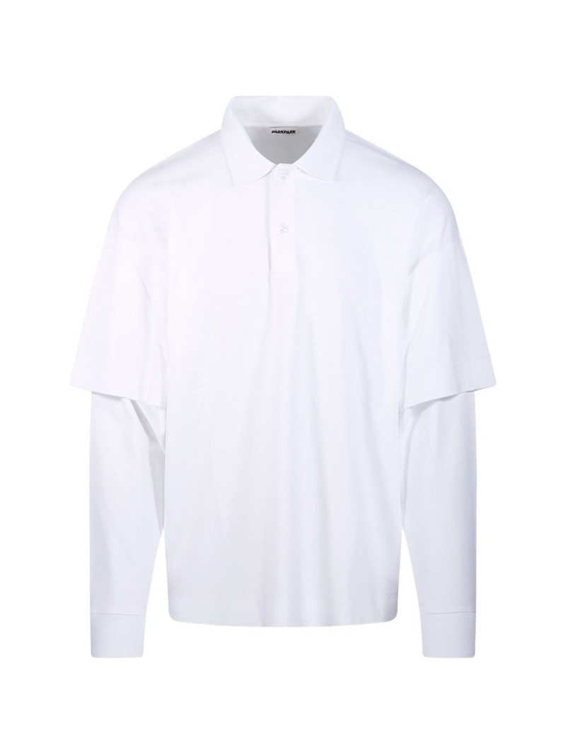 layered polo shirt 1