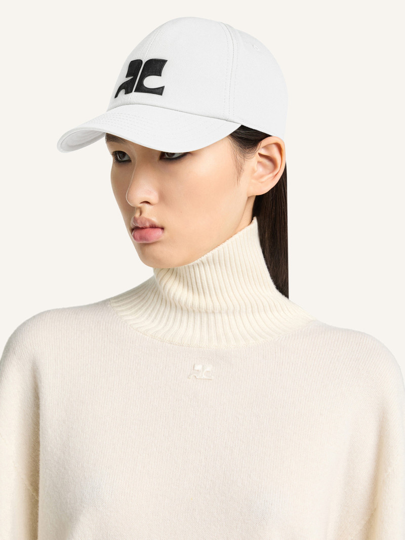 courrèges AC LOGO COTTON CAP outlook