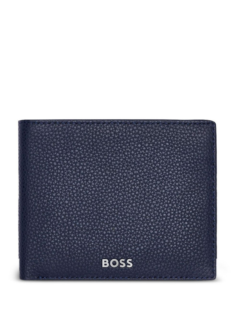 leather-textured wallet pen set 1