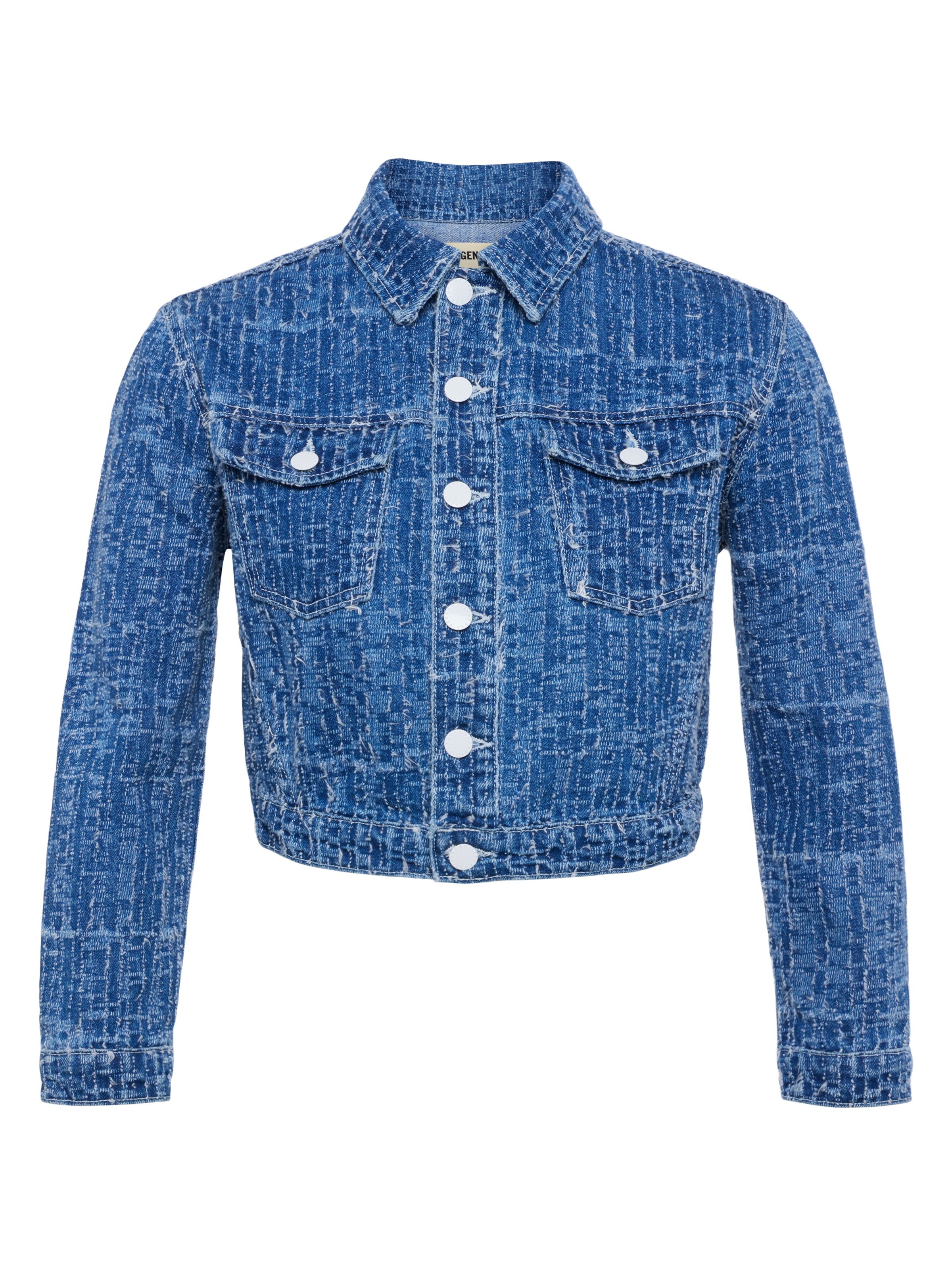 Koda Cropped Denim Jacket - 1