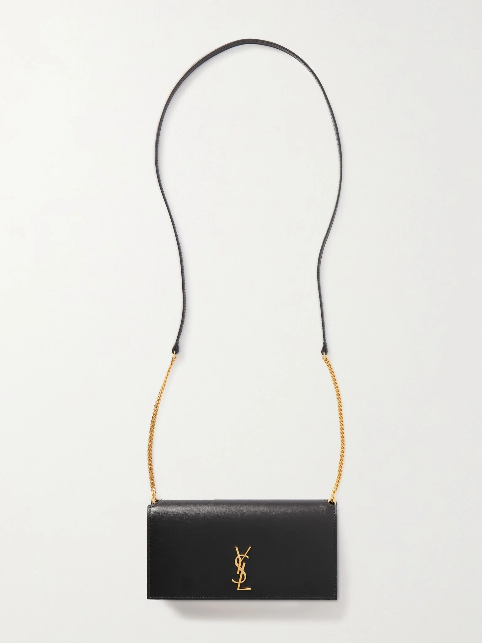 Cassandre Strap leather phone case Black - 1